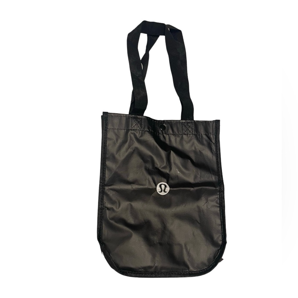 Lululemon Reusable Shopping White and Black Tote‎ Bag